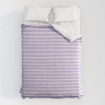 Stripes Lavender Comforter Gallery Image 1