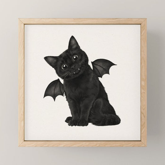 The Dreaded Vampurrr Mini Art Print Gallery Image 1