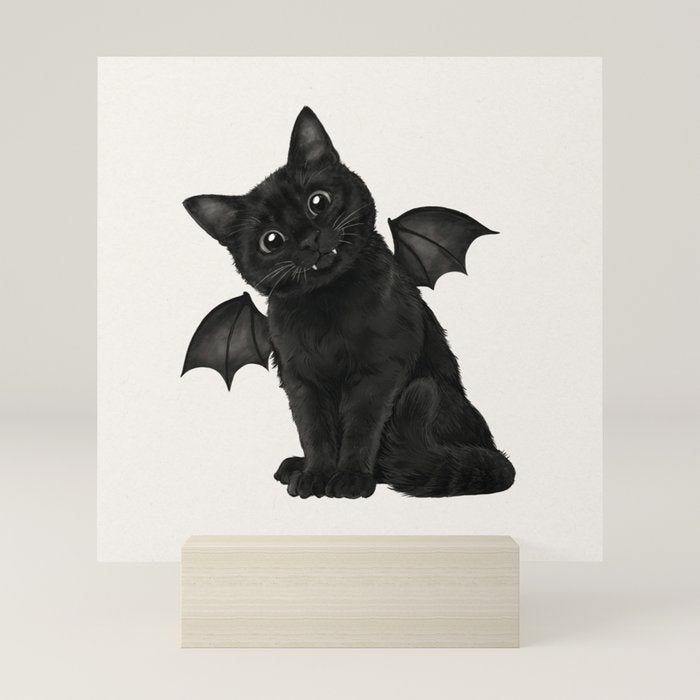 The Dreaded Vampurrr Mini Art Print Gallery Image 5