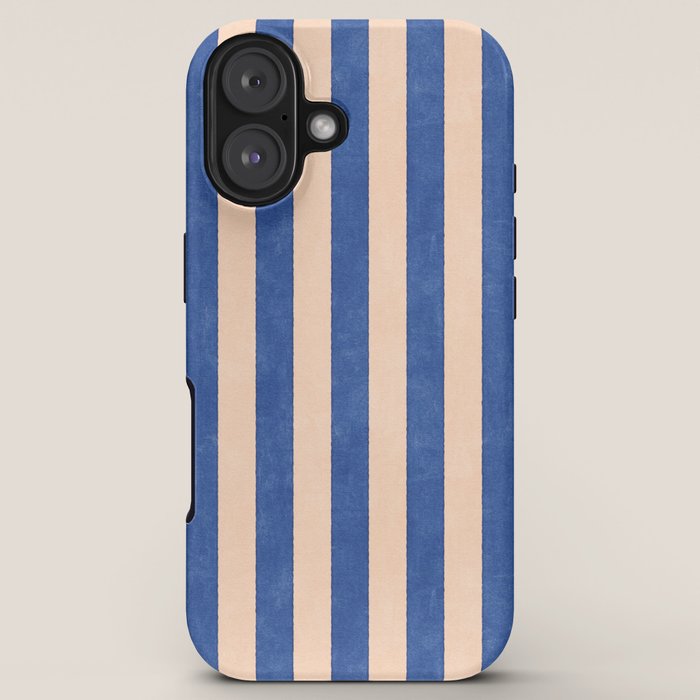STRIPES 001 O - Sapphire iPhone Case Gallery Image 5