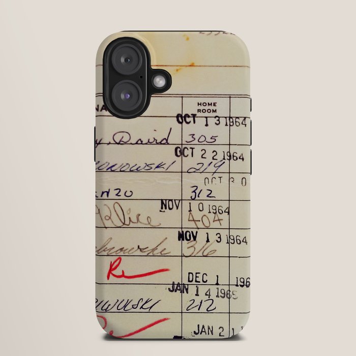 Library Card 23322 iPhone Case Gallery Image 9