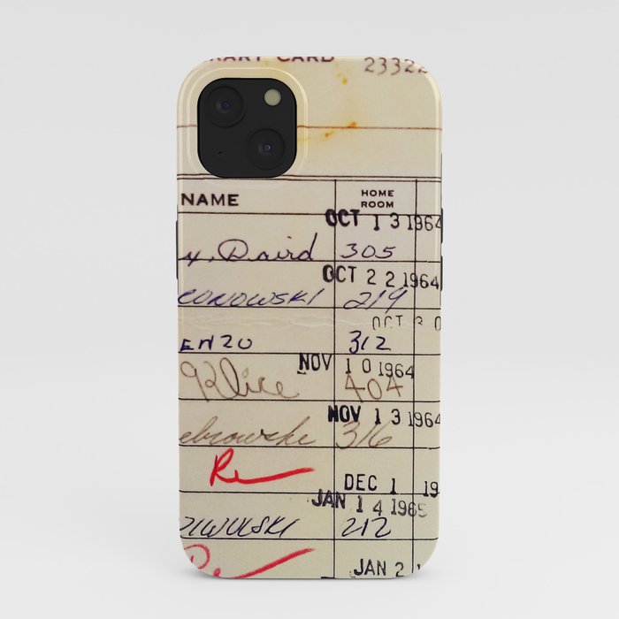 Library Card 23322 iPhone Case Gallery Image 37