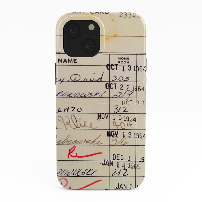 Library Card 23322 iPhone Case Gallery Image 38