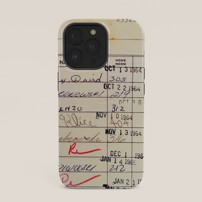 Library Card 23322 iPhone Case Gallery Image 35