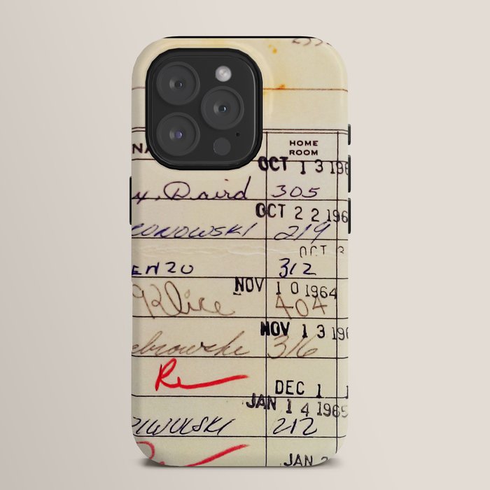 Library Card 23322 iPhone Case Gallery Image 15