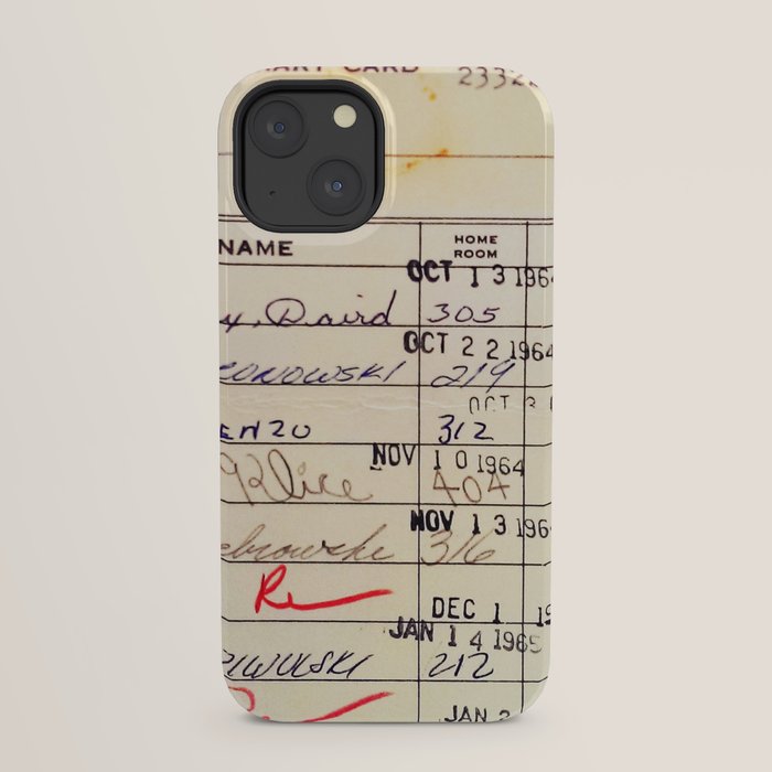Library Card 23322 iPhone Case Gallery Image 29