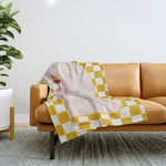 Pink Cockatoo Throw Blanket Gallery Image 1