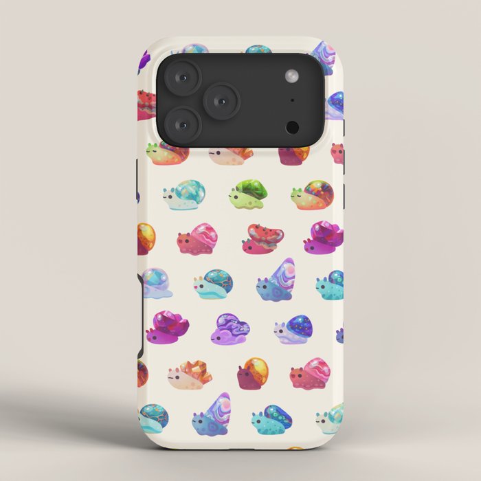 Jewel Snail - pastel iPhone Case Gallery Image 4