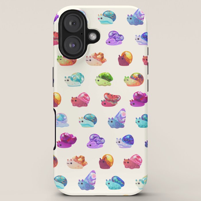 Jewel Snail - pastel iPhone Case Gallery Image 5