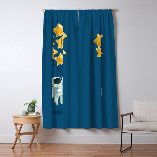 Astronaut's dream Window Curtain Gallery Image 1