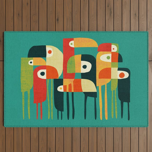 Toucan Outdoor Rug Gallery Image 2