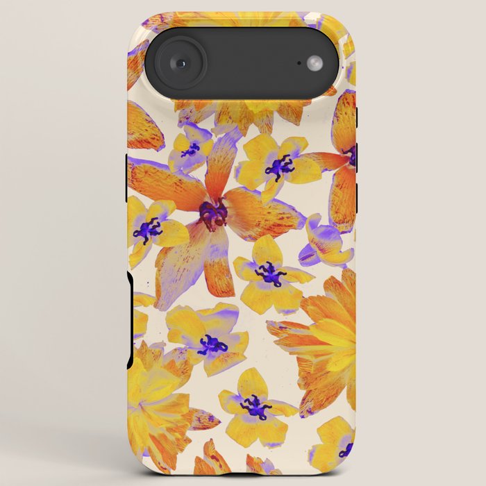 Grandma's Flowers (BEIGE) iPhone Case Gallery Image 6