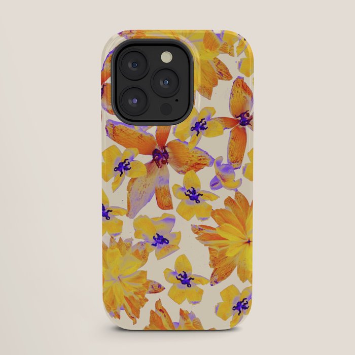 Grandma's Flowers (BEIGE) iPhone Case Gallery Image 27