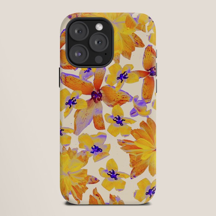 Grandma's Flowers (BEIGE) iPhone Case Gallery Image 12