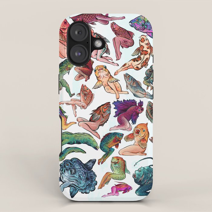Reverse Mermaids iPhone Case Gallery Image 1