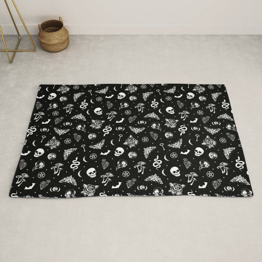 Witchcraft B&W Rug Gallery Image 2