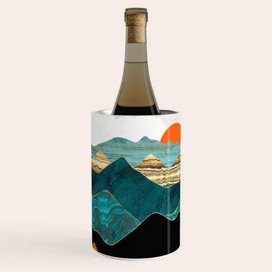 Turquoise Vista Wine Chiller Gallery Image 1