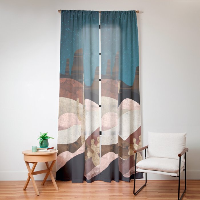 Desert Stars Window Curtain Gallery Image 12