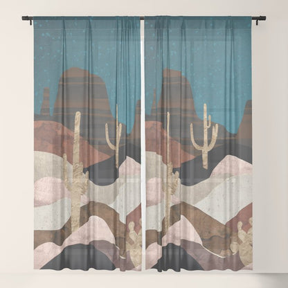 Desert Stars Window Curtain Gallery Image 21