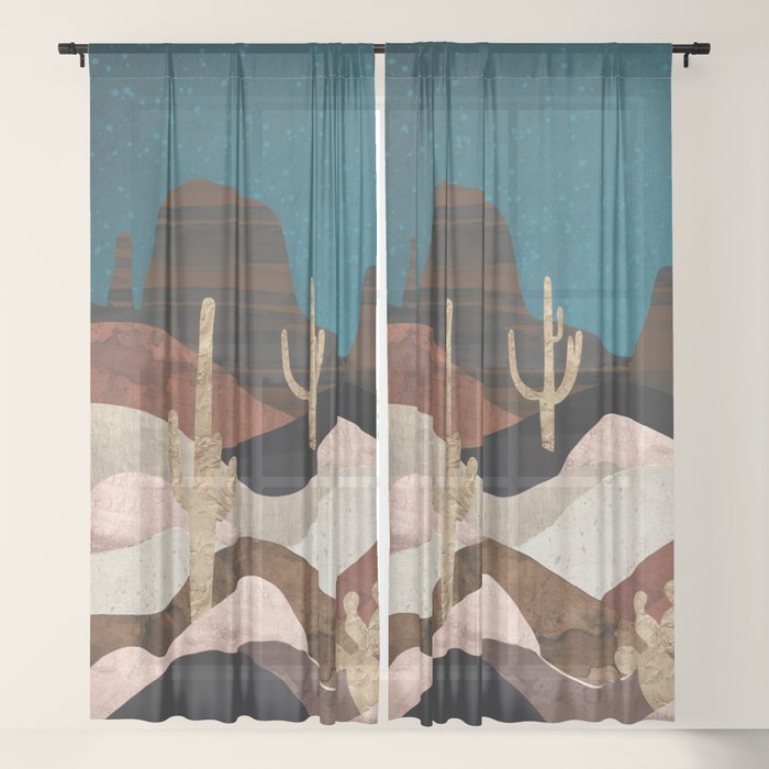 Desert Stars Window Curtain Gallery Image 17