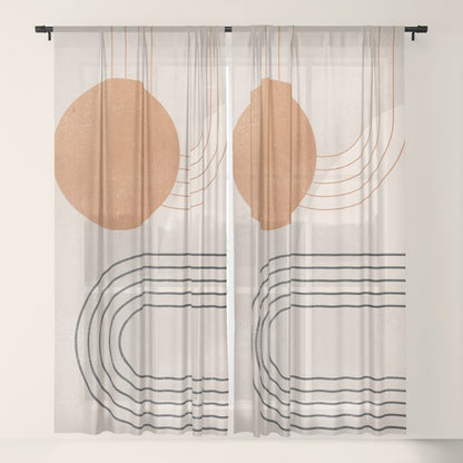 Minimal Geometric 138 Window Curtain Gallery Image 21