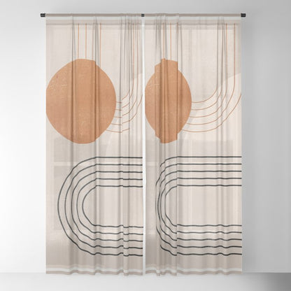 Minimal Geometric 138 Window Curtain Gallery Image 22