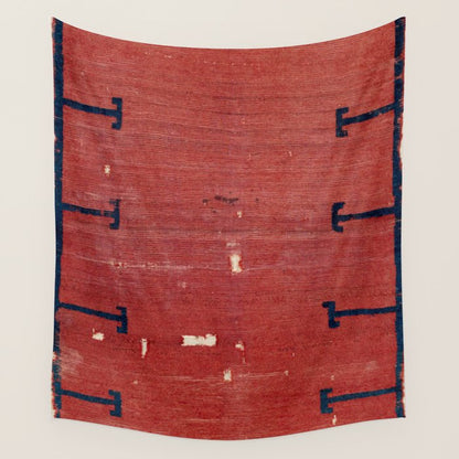 Yüncü Antique Balikesir Turkish Pile Rug Print Wall Tapestry Gallery Image 2