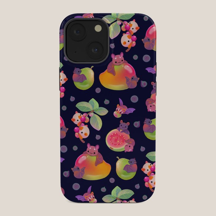 Fruit and bat - dark iPhone Case Gallery Image 34
