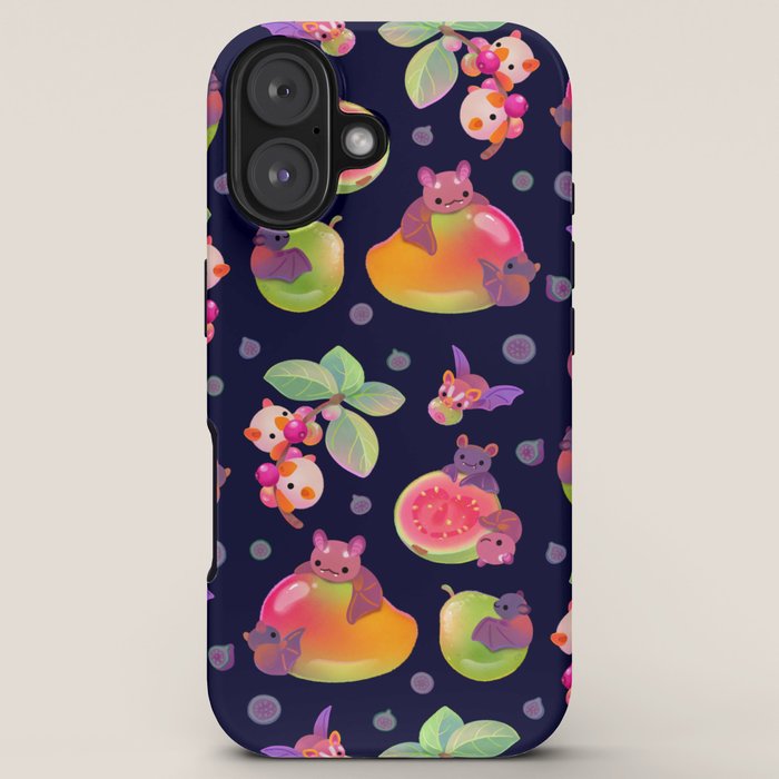 Fruit and bat - dark iPhone Case Gallery Image 5
