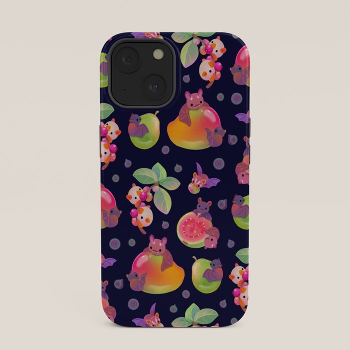 Fruit and bat - dark iPhone Case Gallery Image 33