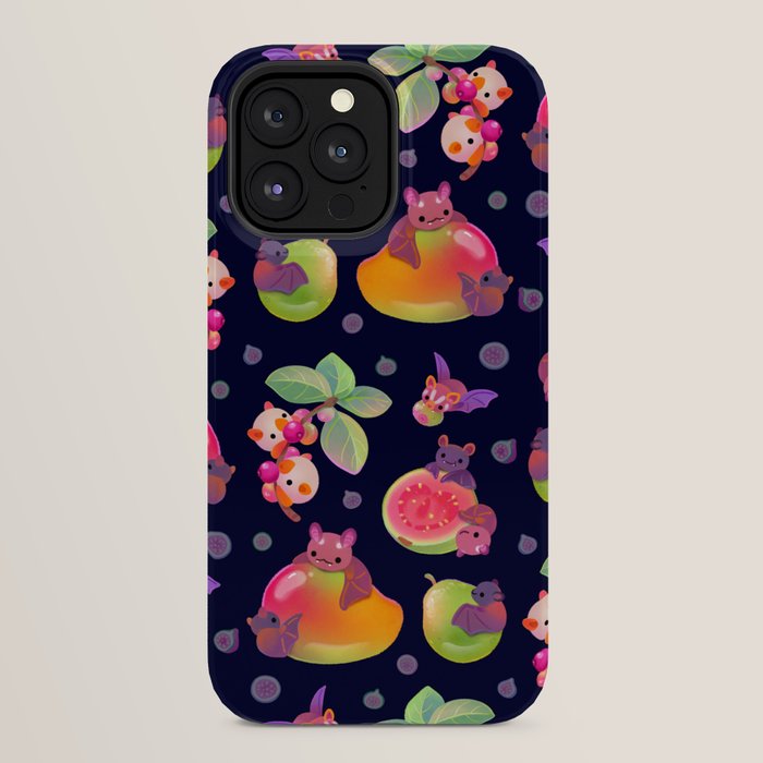 Fruit and bat - dark iPhone Case Gallery Image 32