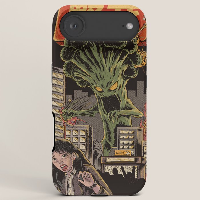 Broccozilla Black Version iPhone Case Gallery Image 6
