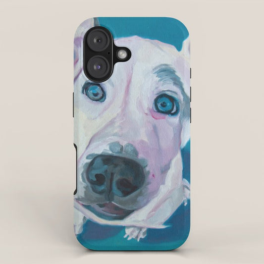 Patches o'Houlihan Dog Portrait iPhone Case Gallery Image 1
