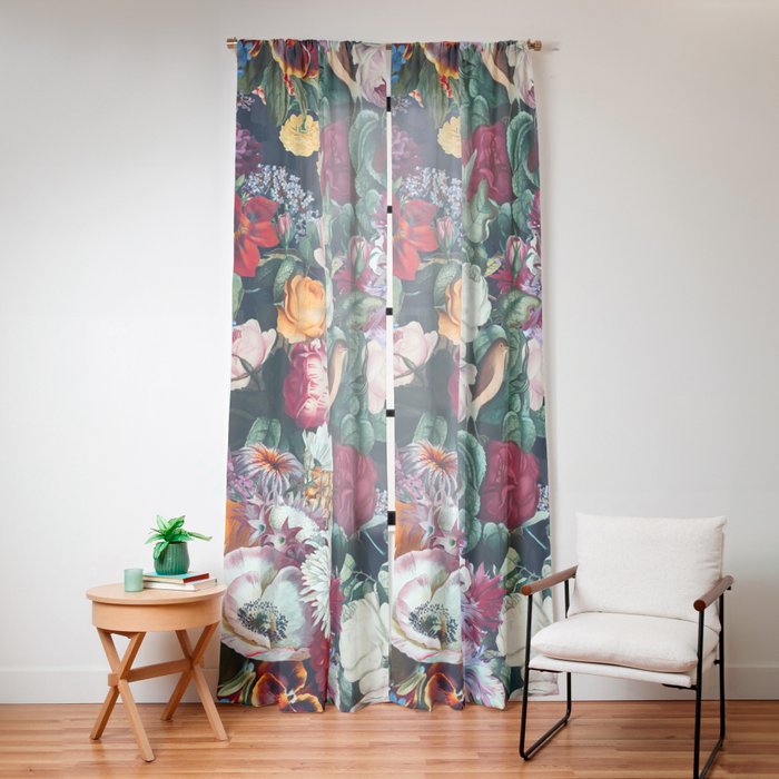EXOTIC GARDEN - NIGHT XIII Window Curtain Gallery Image 16