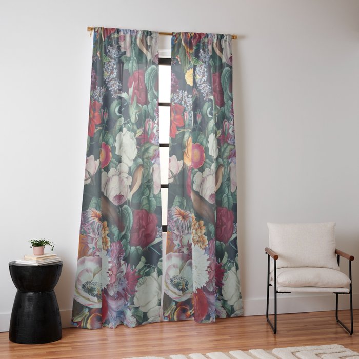 EXOTIC GARDEN - NIGHT XIII Window Curtain Gallery Image 14