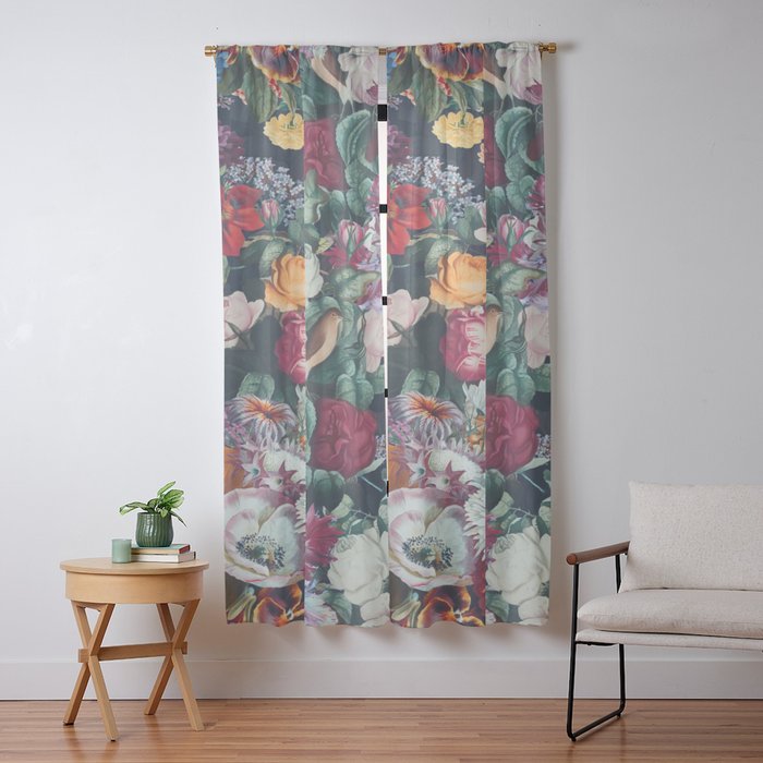 EXOTIC GARDEN - NIGHT XIII Window Curtain Gallery Image 13