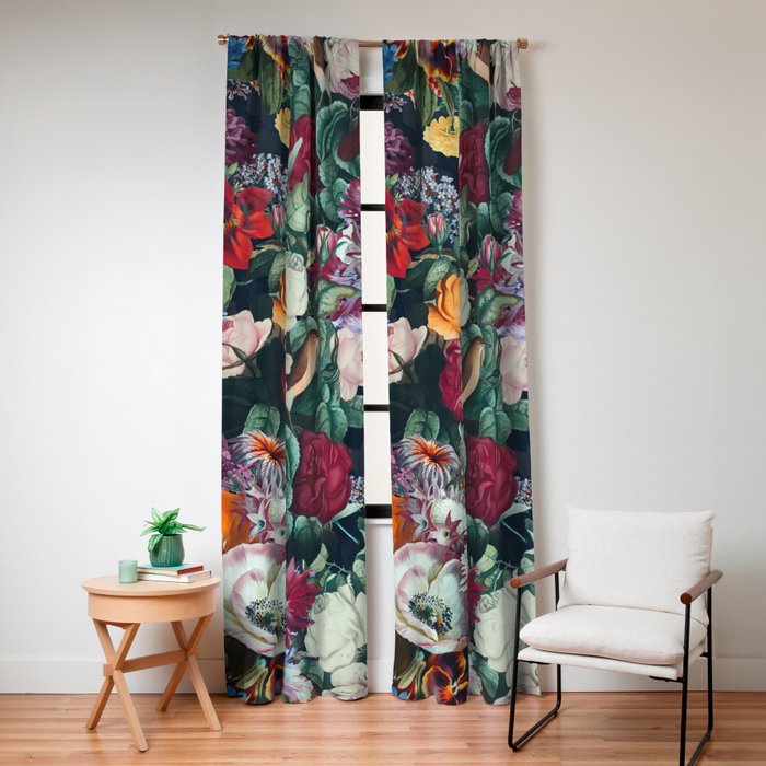 EXOTIC GARDEN - NIGHT XIII Window Curtain Gallery Image 4