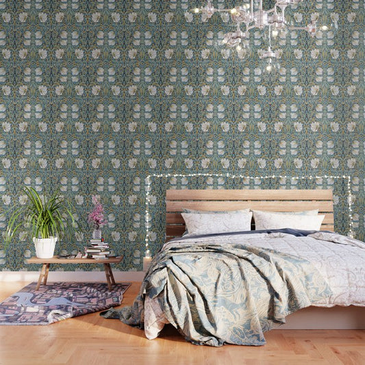 William Morris Pimpernel Wallpaper Design Wallpaper Gallery Image 2