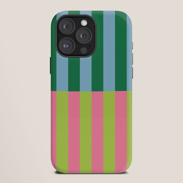 Vibrant Stripe Design: Modern Colorful Pattern for Dynamic Visuals iPhone Case Gallery Image 12