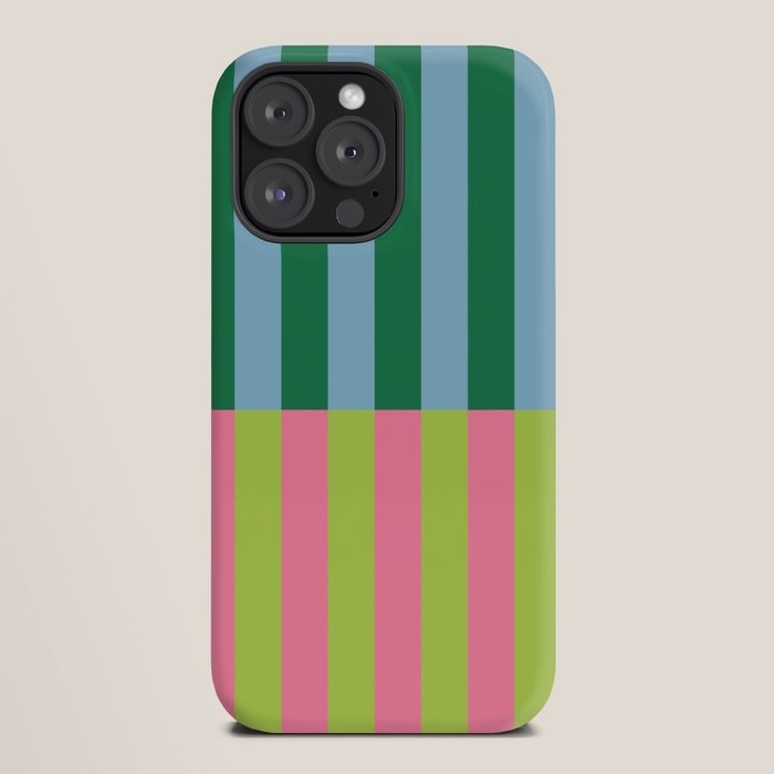 Vibrant Stripe Design: Modern Colorful Pattern for Dynamic Visuals iPhone Case Gallery Image 20