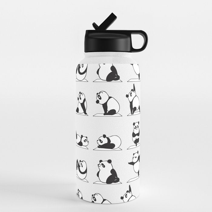 Panda Yoga Water Bottle Gallery Image 4