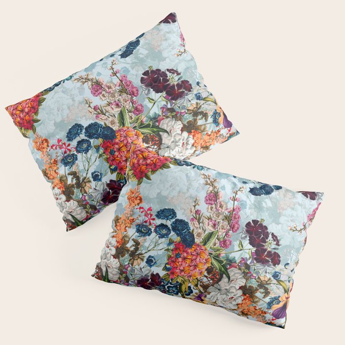 Summer Botanical Garden VIII Pillow Sham Gallery Image 1