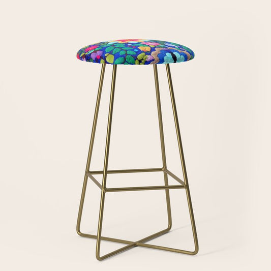 mexican embroidery Stool Gallery Image 2
