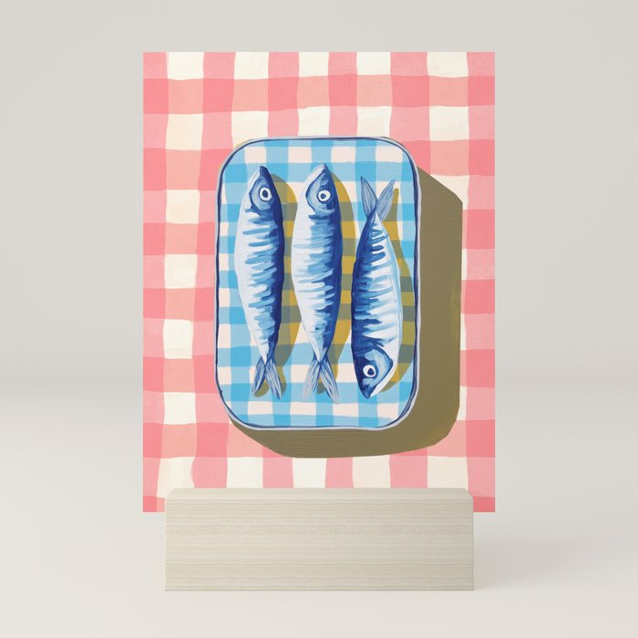 Sardine Picnic Mini Art Print Gallery Image 5
