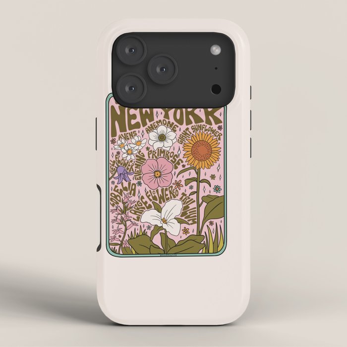 New York Wildflowers iPhone Case Gallery Image 3