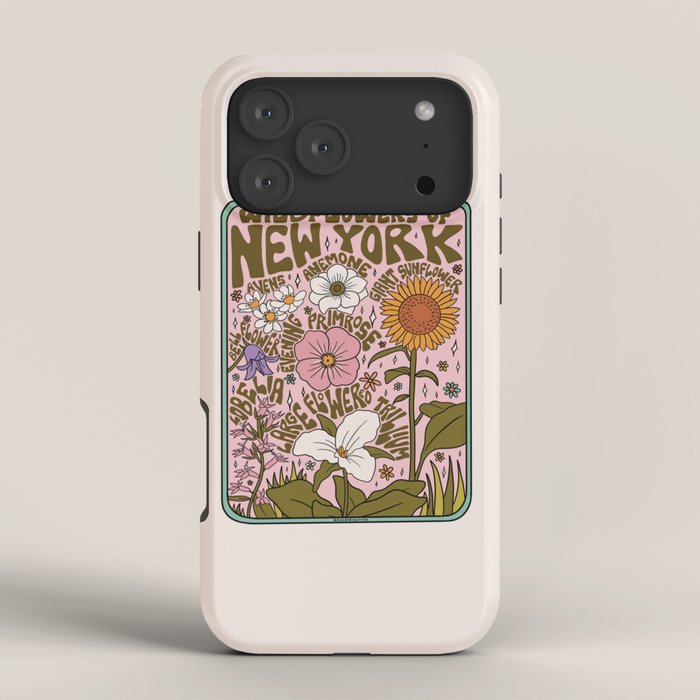 New York Wildflowers iPhone Case Gallery Image 4