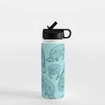 Manatees - Teal Water Bottle Gallery Image 1