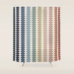 Maude Pattern- Vintage Multicolor Shower Curtain Gallery Image 1
