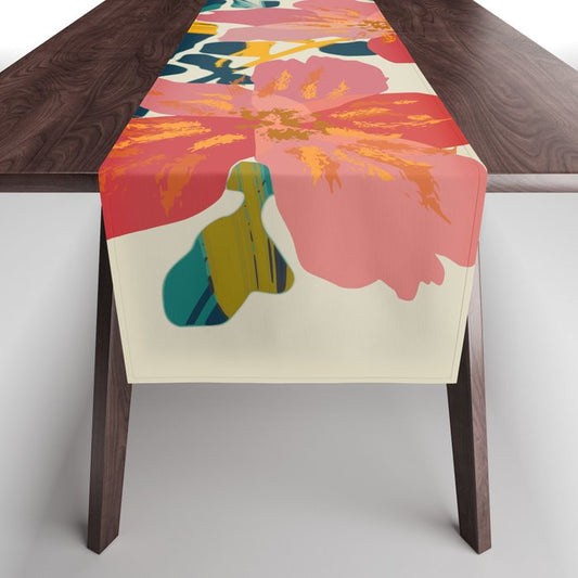 colorful orchid Table Runner Gallery Image 1