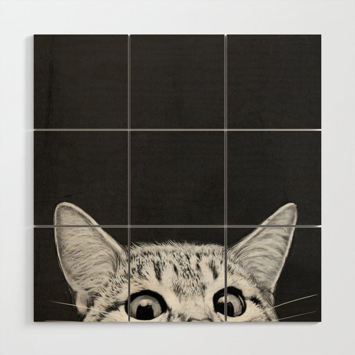 You asleep yet? Wood Wall Art Gallery Image 2